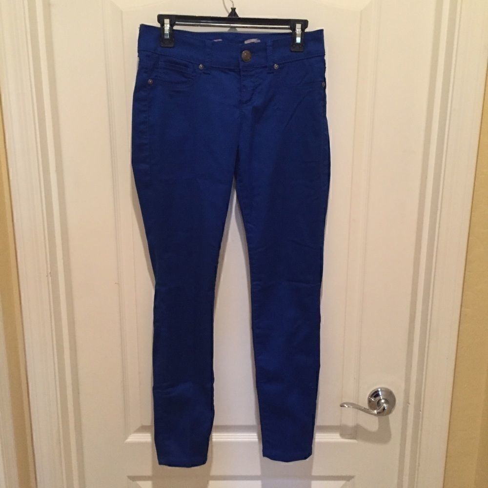 Seven7 Royal Blue Jean Leggings